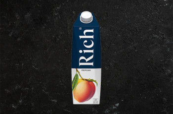 Сок Rich Персиковый пакет. 1 л