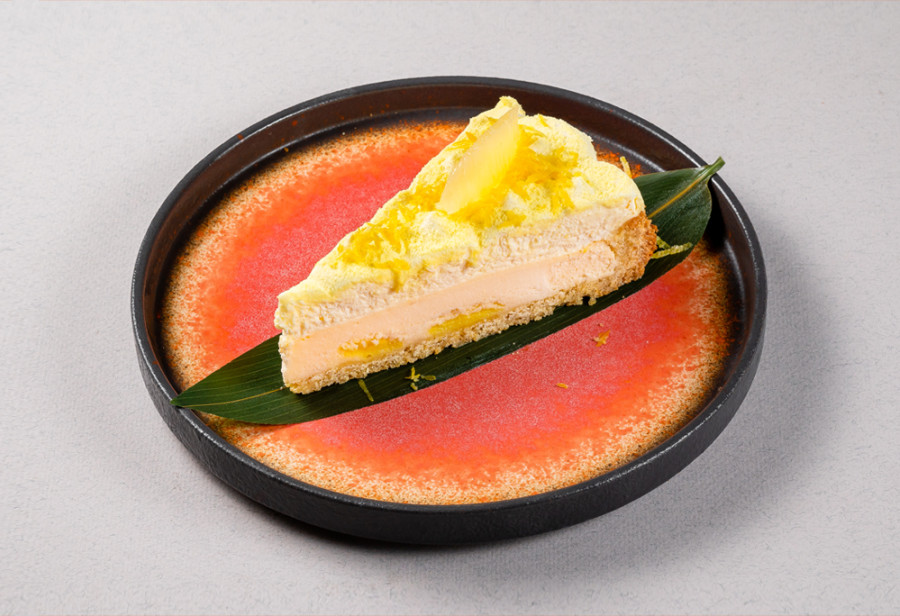 Лимонный торт