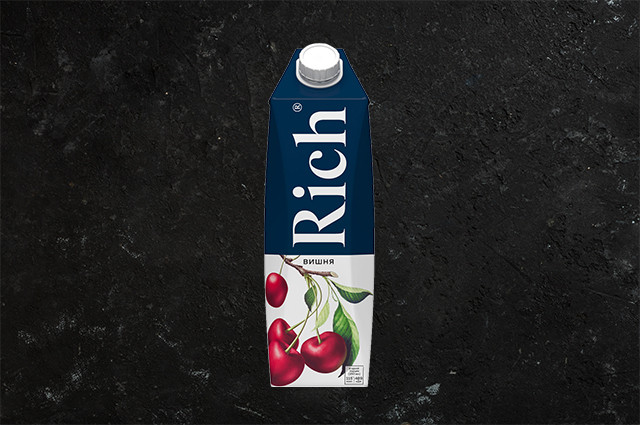 Сок Rich вишня 1 л