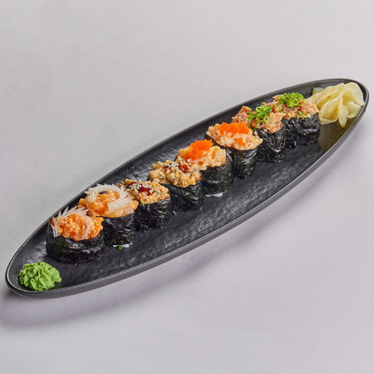 Гункан креветки спайси 1 шт. Гункан креветки спайси 1 шт.