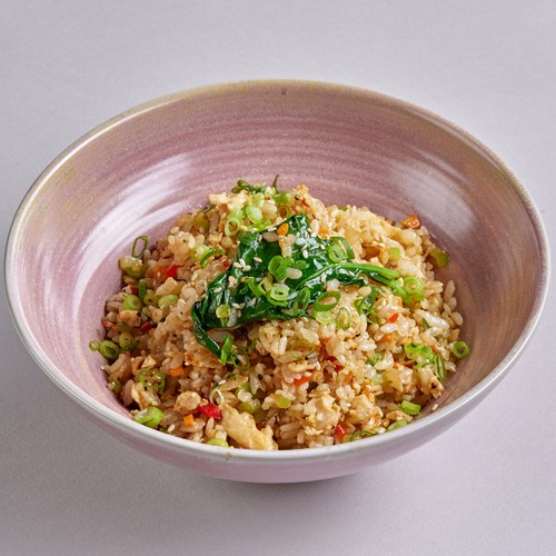 Жареный рис с овощами Жареный рис с овощами